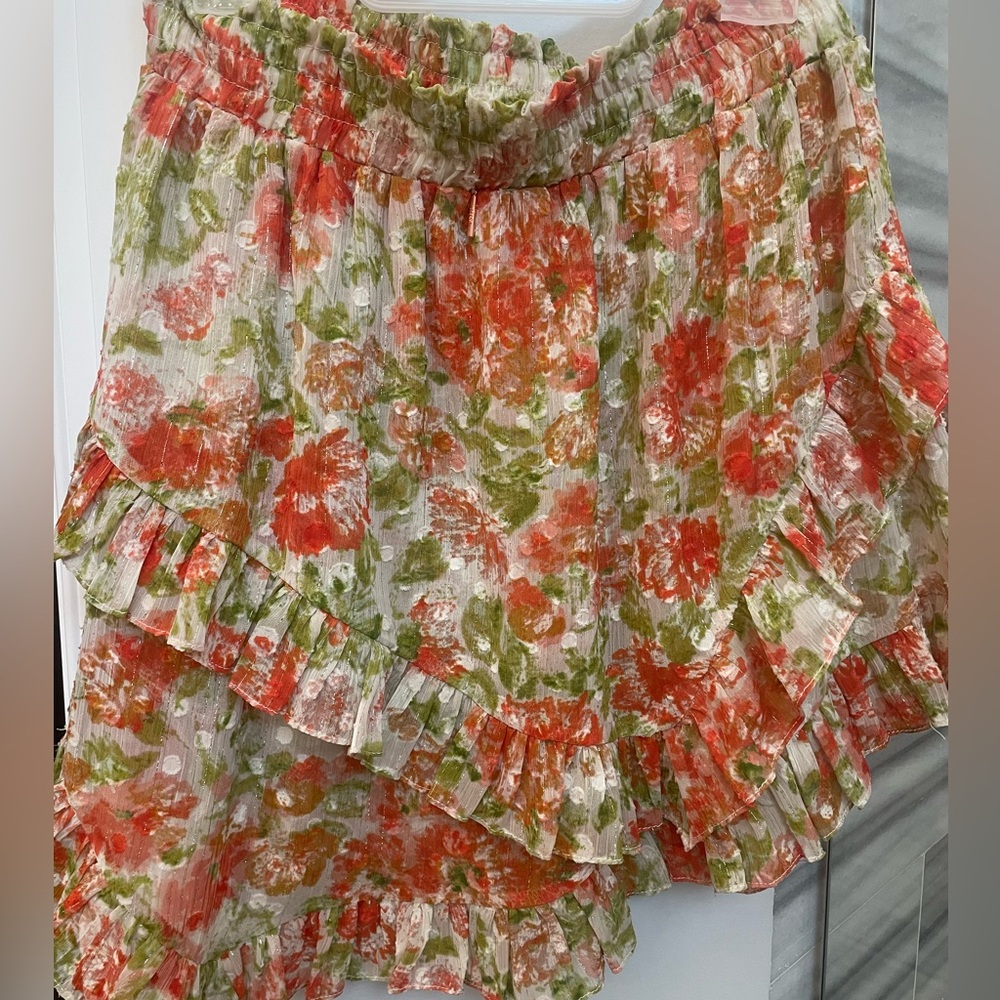 MISA floral skirt